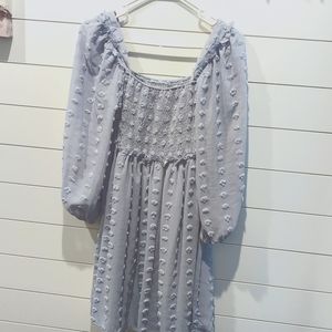 Off the shoulder dress